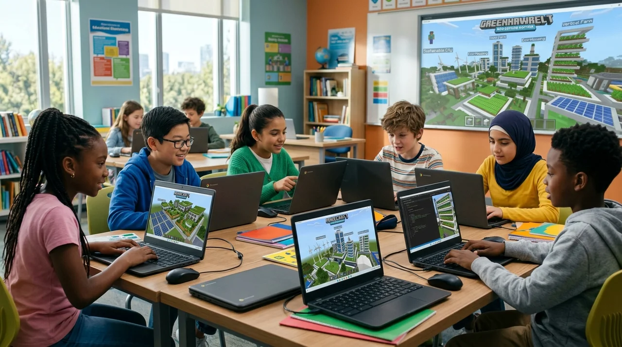 마인크래프트 에듀케이션 프로젝트 사례 TOP 5 및 수업 활용 가이드