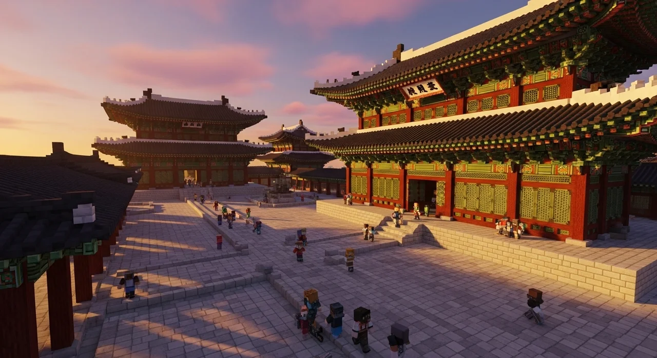 사례 1: 역사를 직접 걷다, '경복궁 재현' 프로젝트