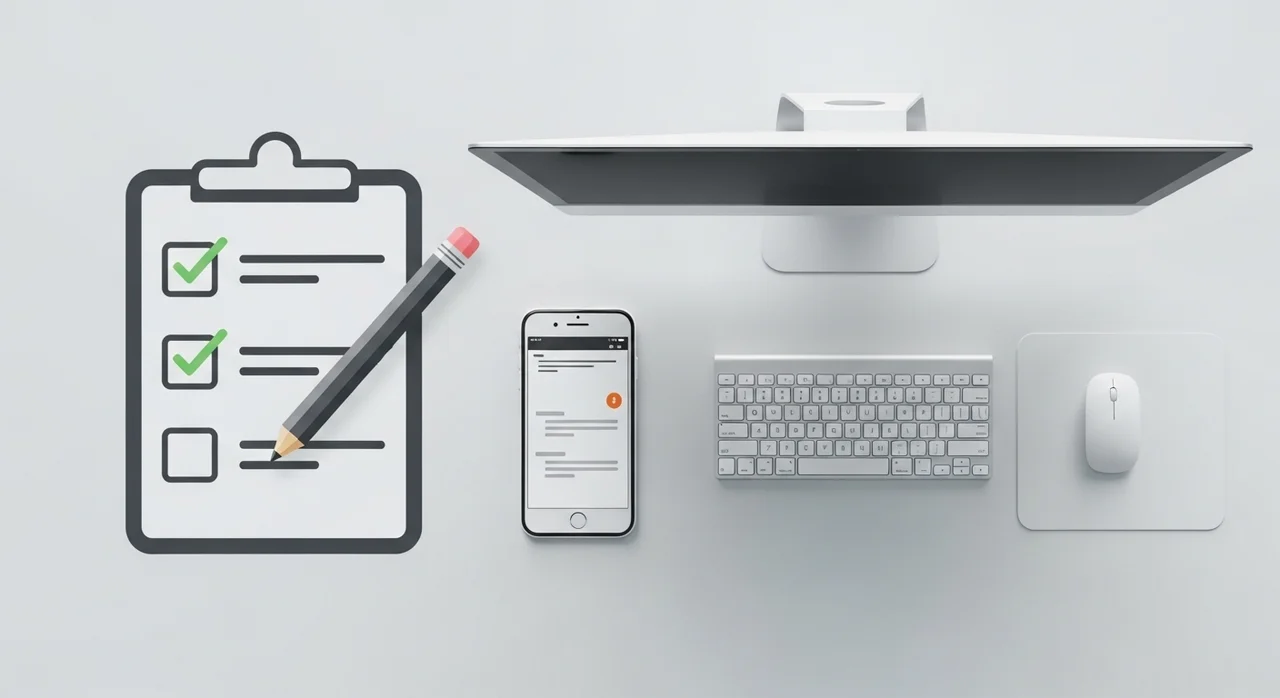 완벽한 백업을 위한 준비물 체크리스트