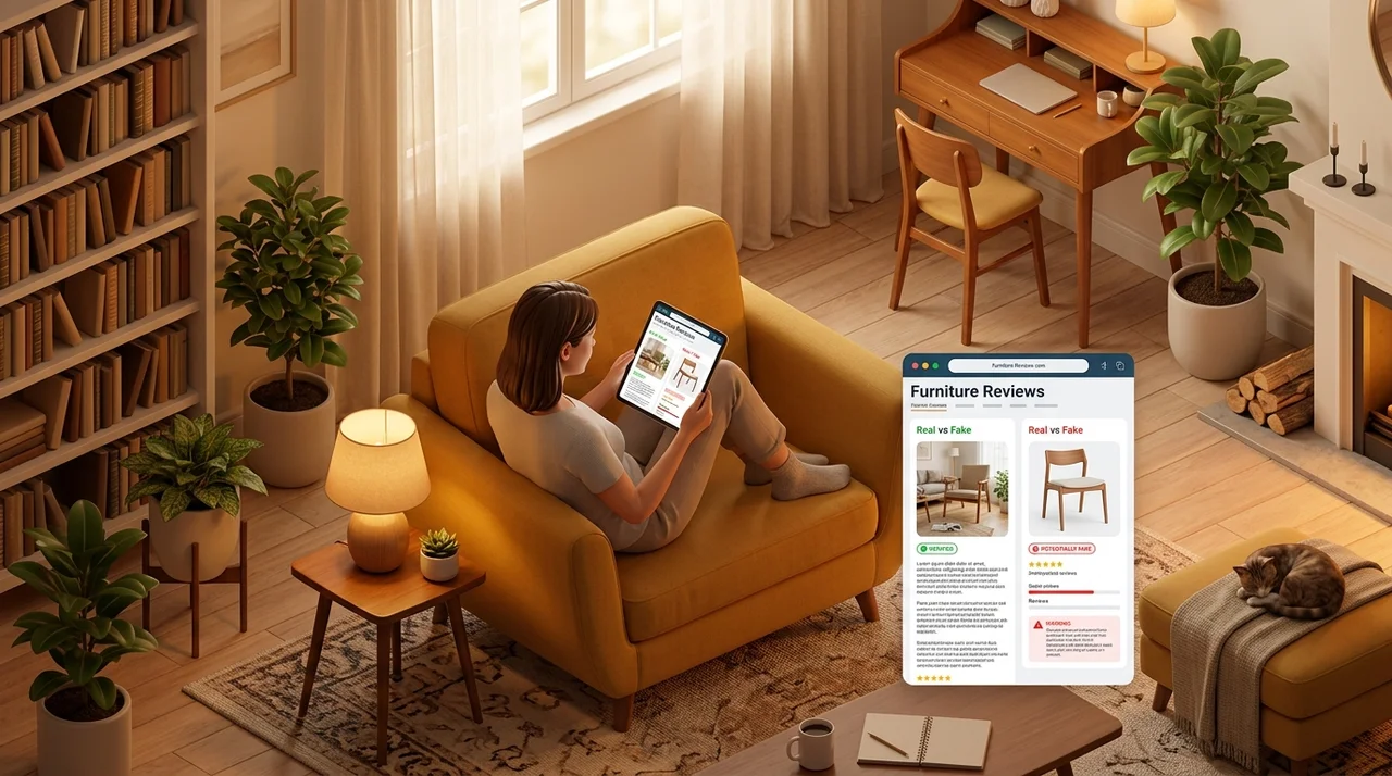 가구 구매 후기 신뢰도 판별법: 가짜 리뷰 걸러내는 5가지 노하우