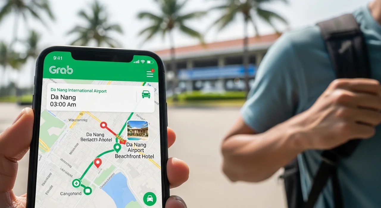 베트남 여행의 발, 그랩(Grab) 설정 방법