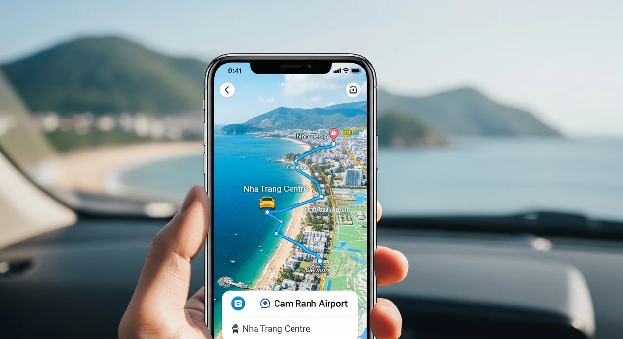 나트랑 시내에서 공항 이동, 어떤 방법이 가장 좋을까요?
