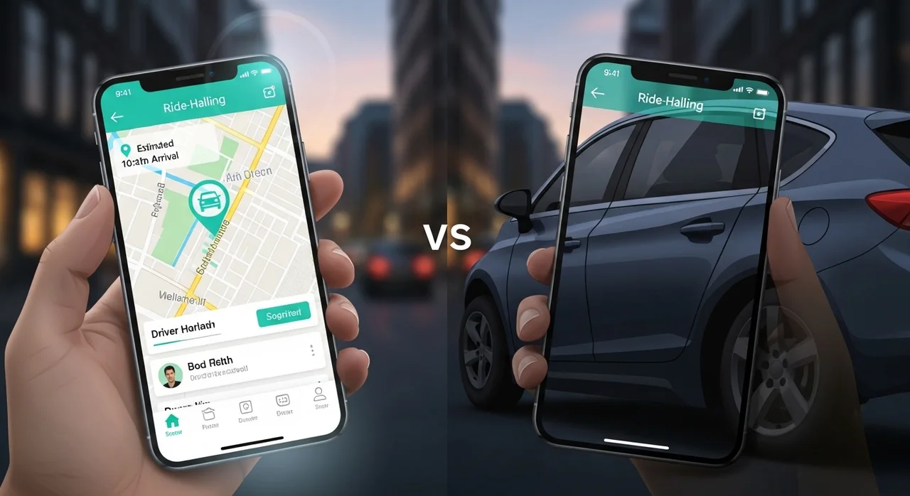 실시간 호출 그랩(Grab) vs 프라이빗 샌딩 서비스