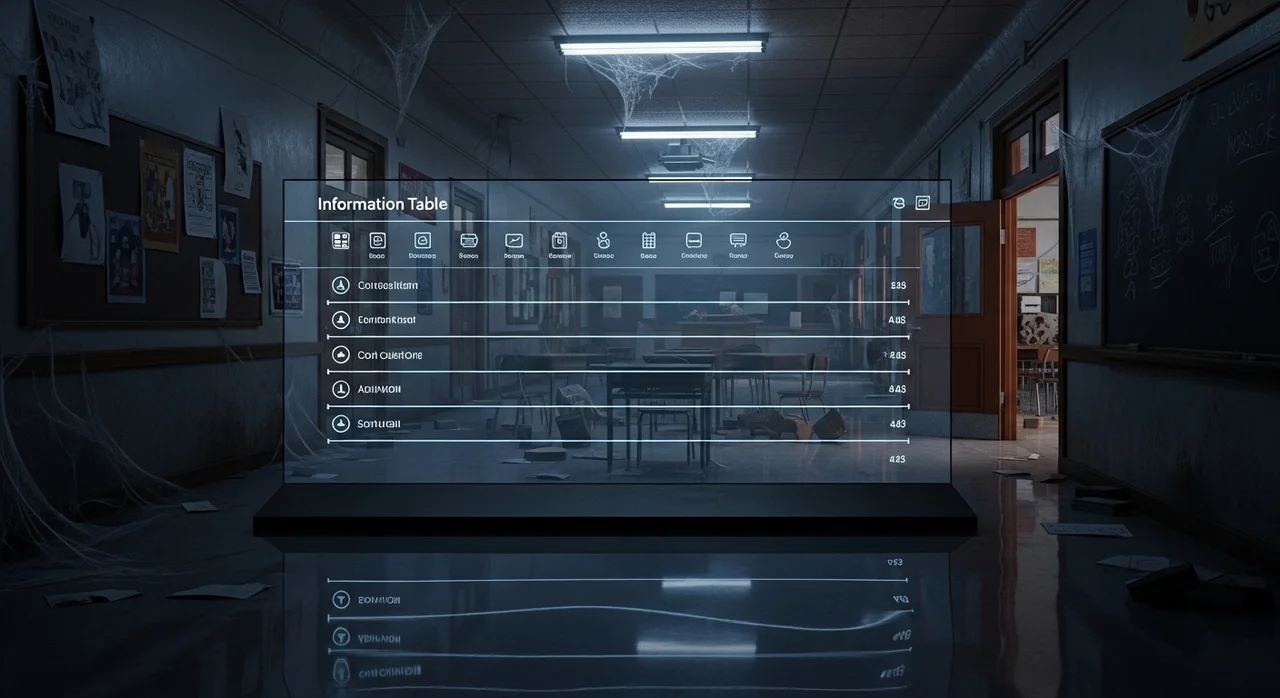 괴담학교 작품 개요 및 기본 정보