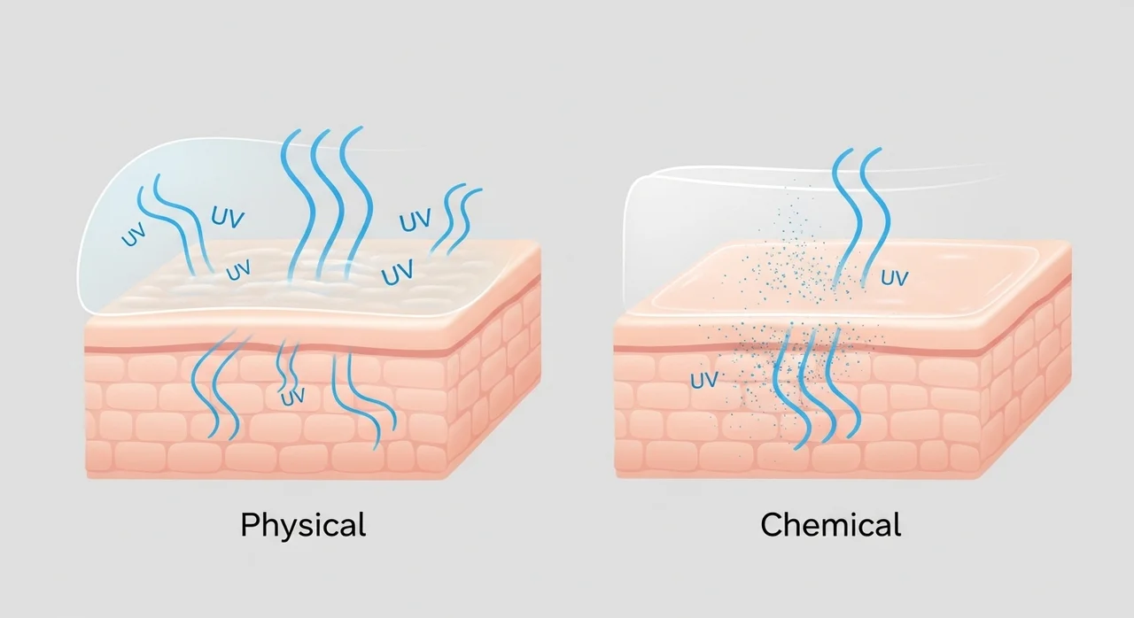 무기자차 vs 유기자차, 나에게 맞는 성분은?