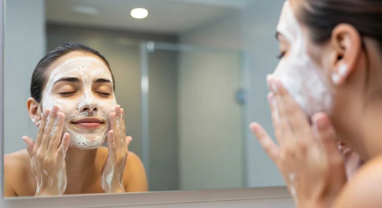 선크림 사용 후 세안이 더 중요한 이유