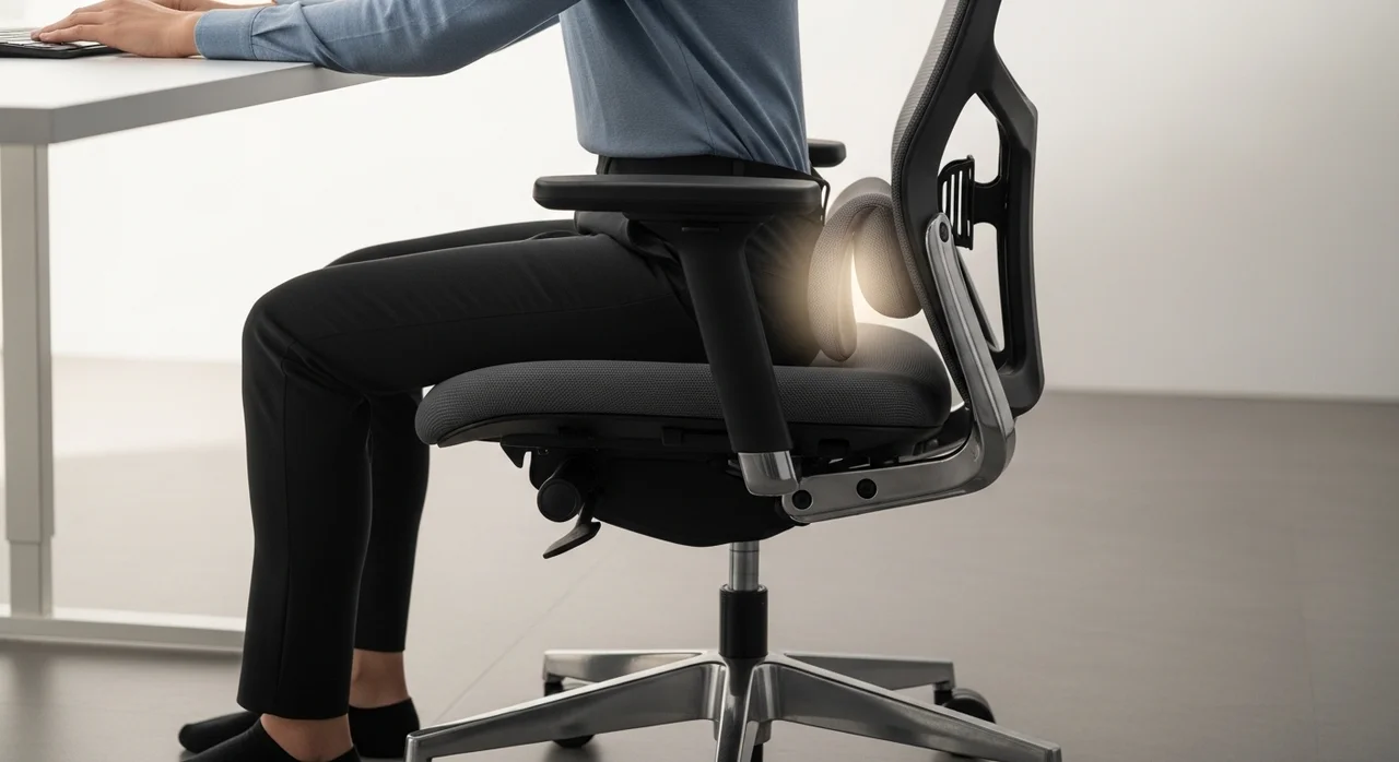 내 허리를 지키는 의자 조절의 시작, 요추 받침대