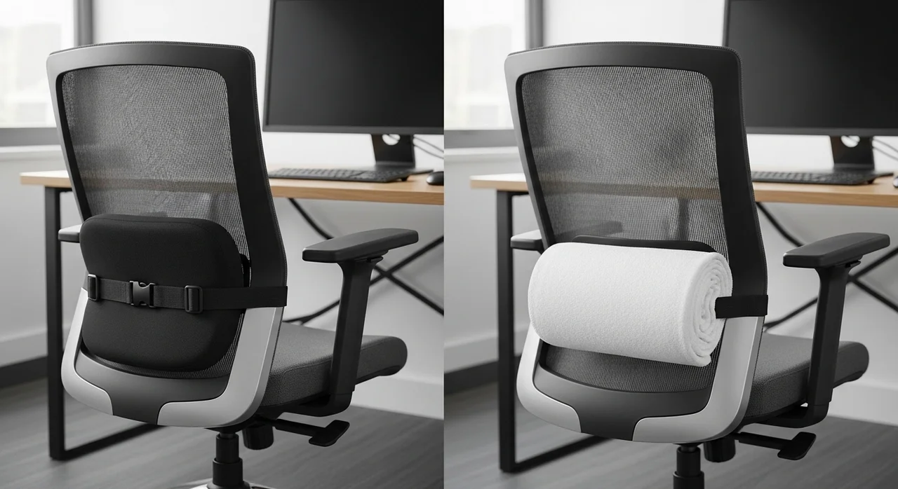 조절 기능이 없는 의자, 어떻게 해결할까?