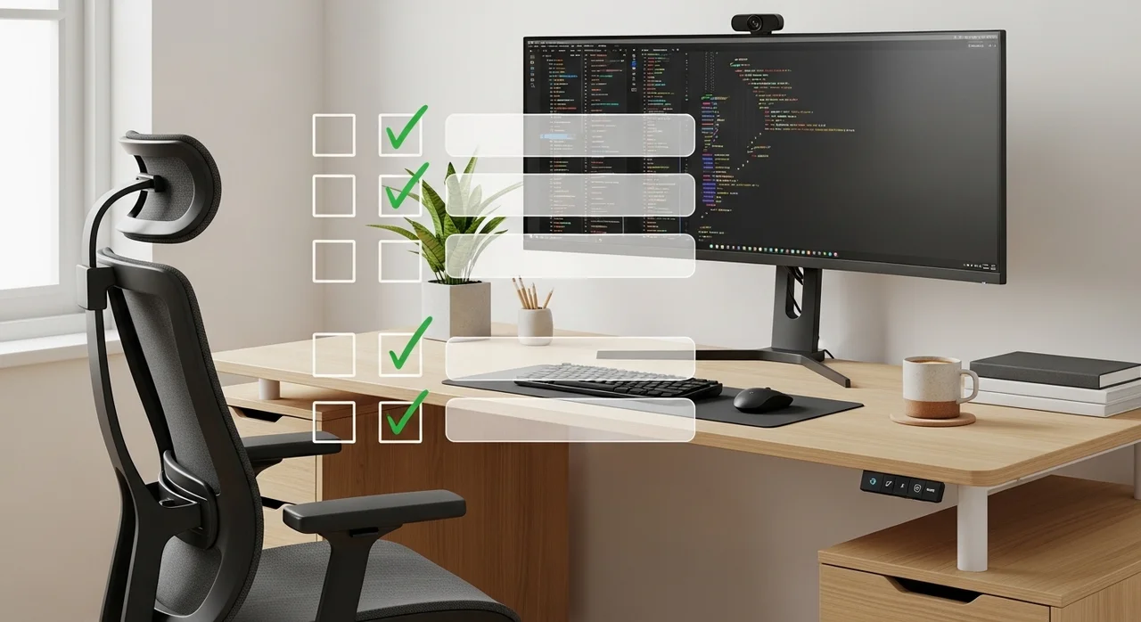 허리 건강을 위한 준비물 체크리스트