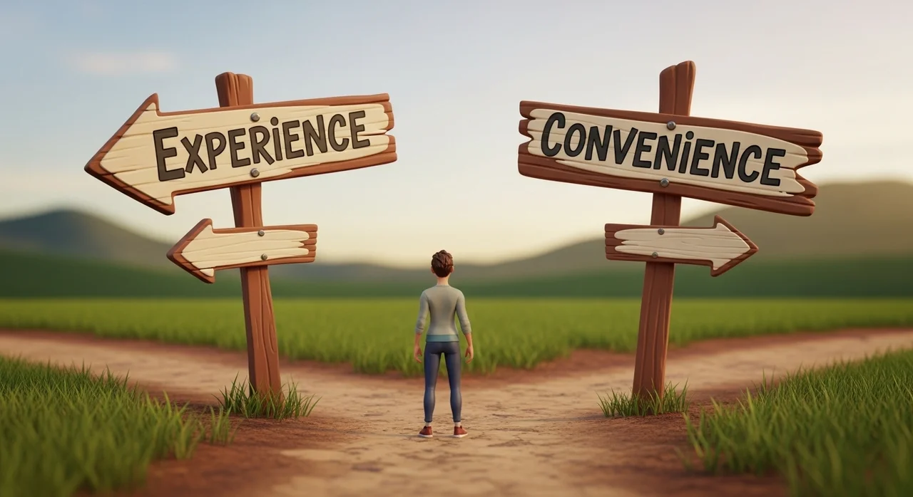 어떤 실습을 원하시나요? 배움 vs 편의성