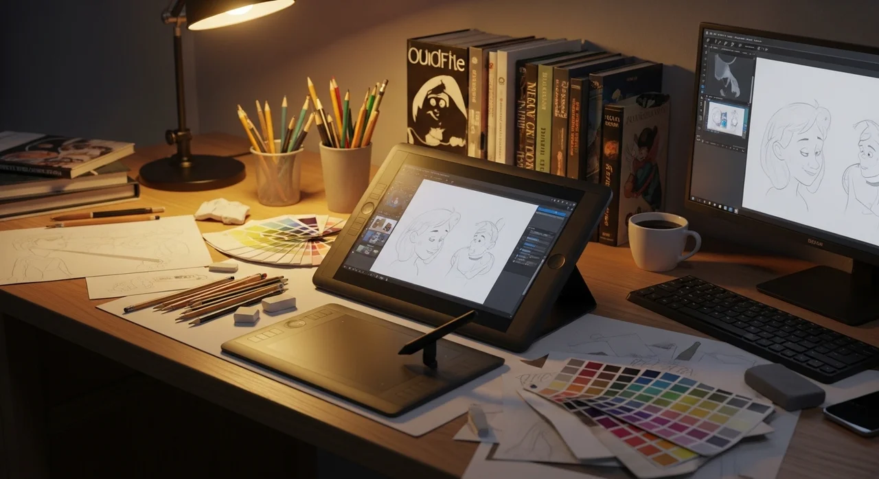 웹툰이 애니메이션으로 탄생하기까지의 과정