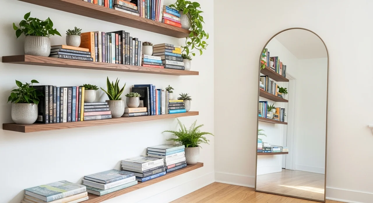 수직 공간과 벽면 활용의 마법