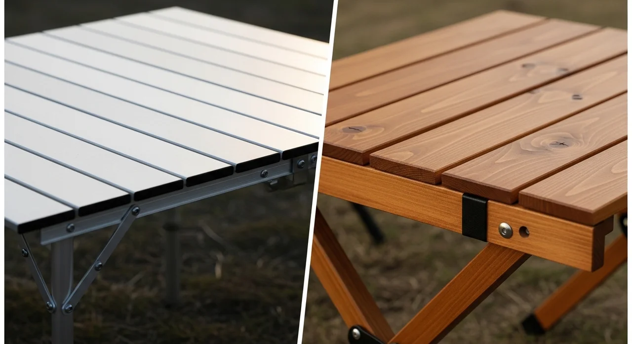 알루미늄 vs 우드 롤테이블 관리 비교