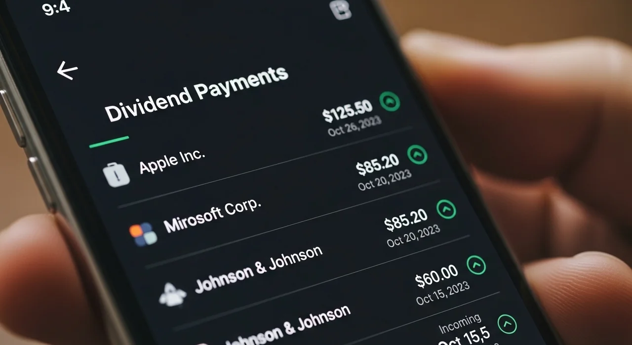 증권사 앱에서 배당금 내역 조회하는 3단계
