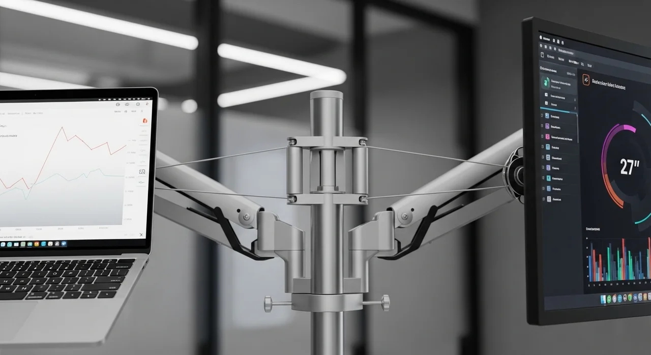 노트북 듀얼 모니터 거치대, 왜 필요할까요?