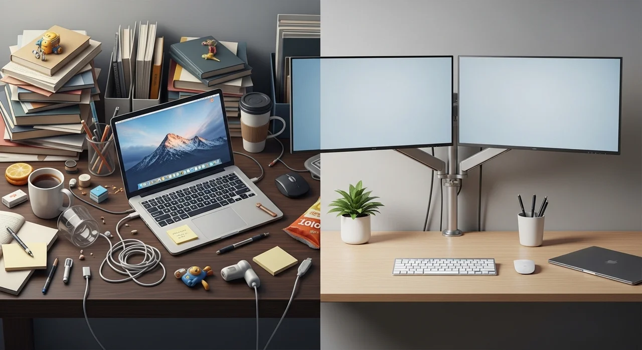 거치대 사용 전후, 무엇이 달라질까?