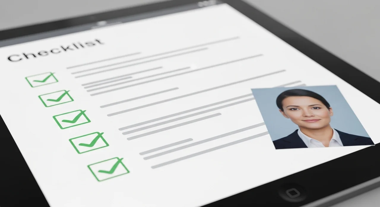 접수 전 필수 준비물 체크리스트