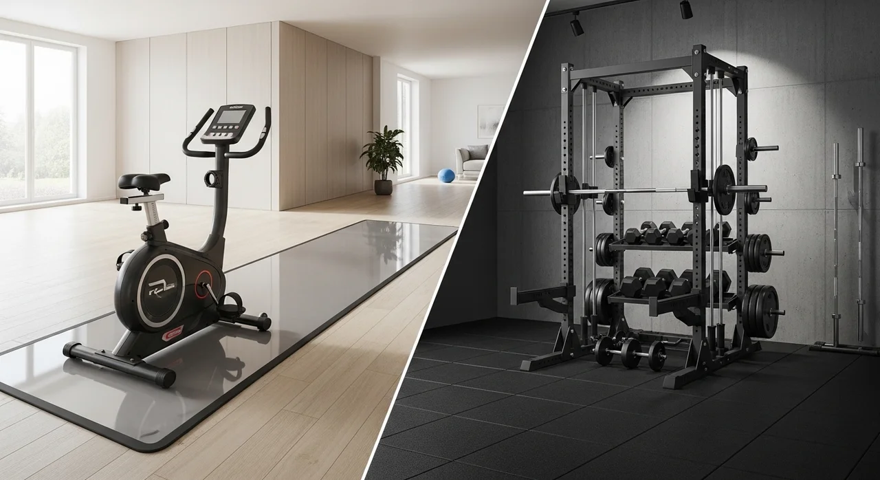 운동 기구별 최적의 매트 조합 추천