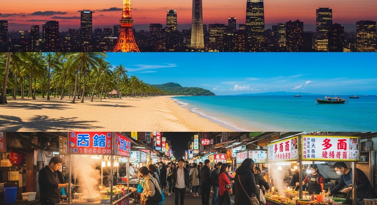 비행시간 및 경비 한눈에 비교하기