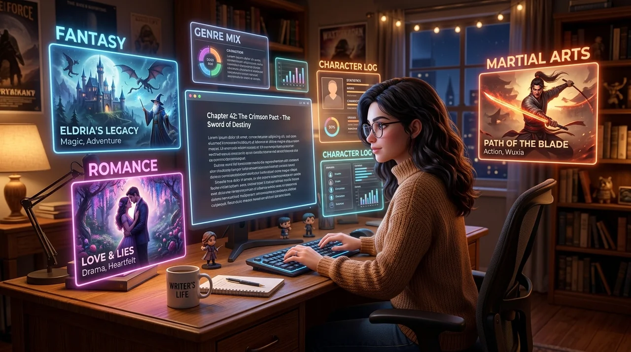 웹소설 플랫폼별 장르 특징 분석 및 내 소설에 맞는 연재처 찾기