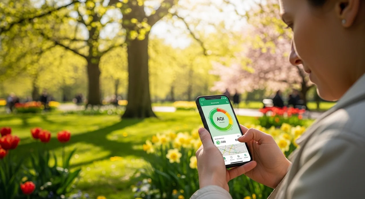 5월 나들이 전, 미세먼지 수치부터 확인하세요!