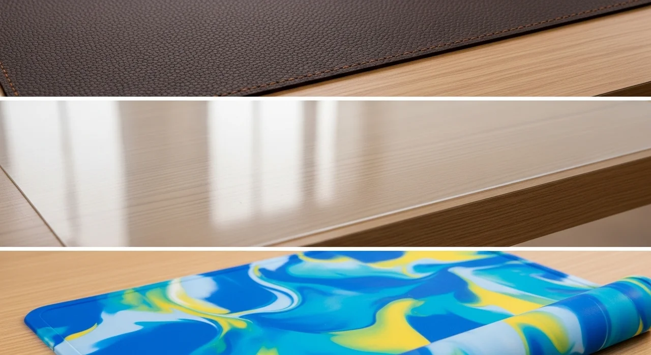 재질별 롤테이블 매트 장단점 비교