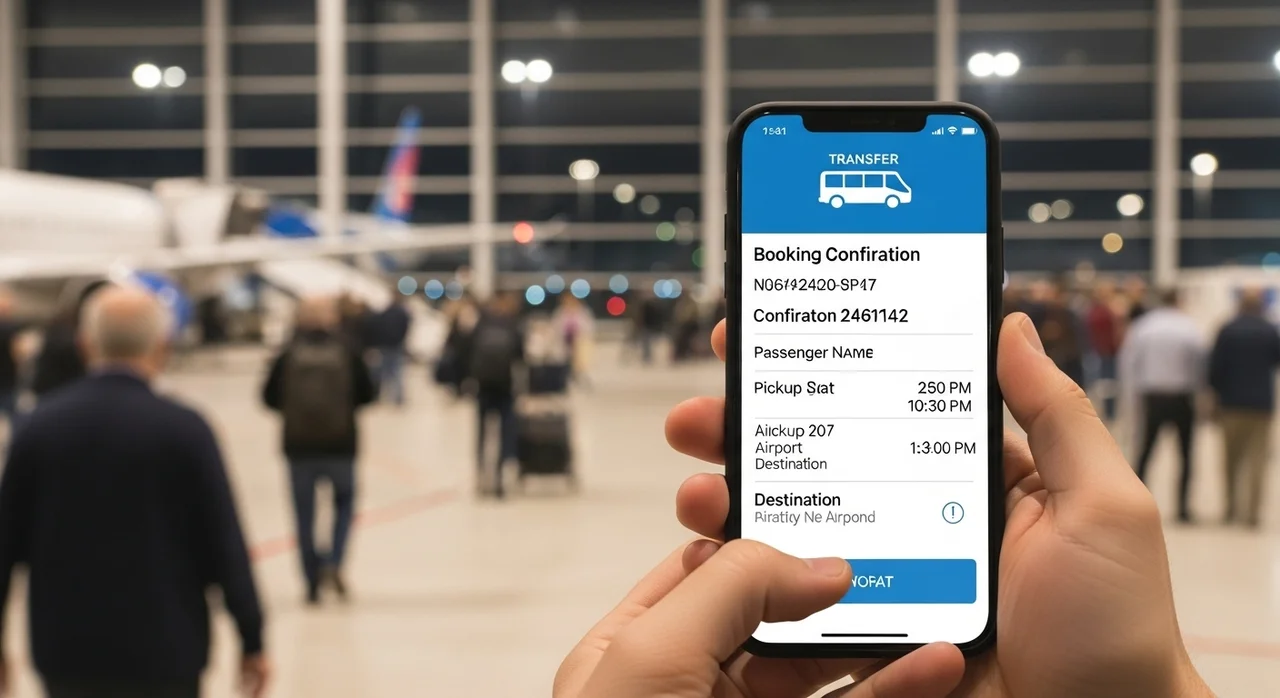 실패 없는 프라이빗 픽업 서비스 예약 단계