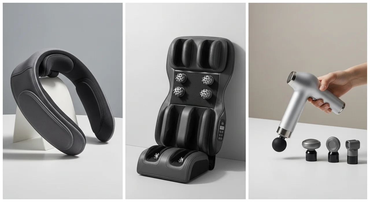 어깨 안마기 타입별 특징 한눈에 비교하기