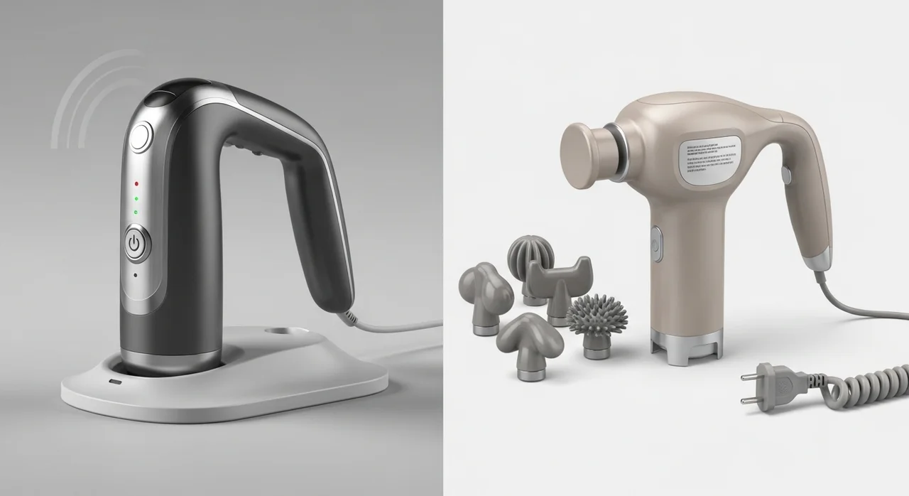 무선 vs 유선, 어떤 안마기가 나에게 맞을까?