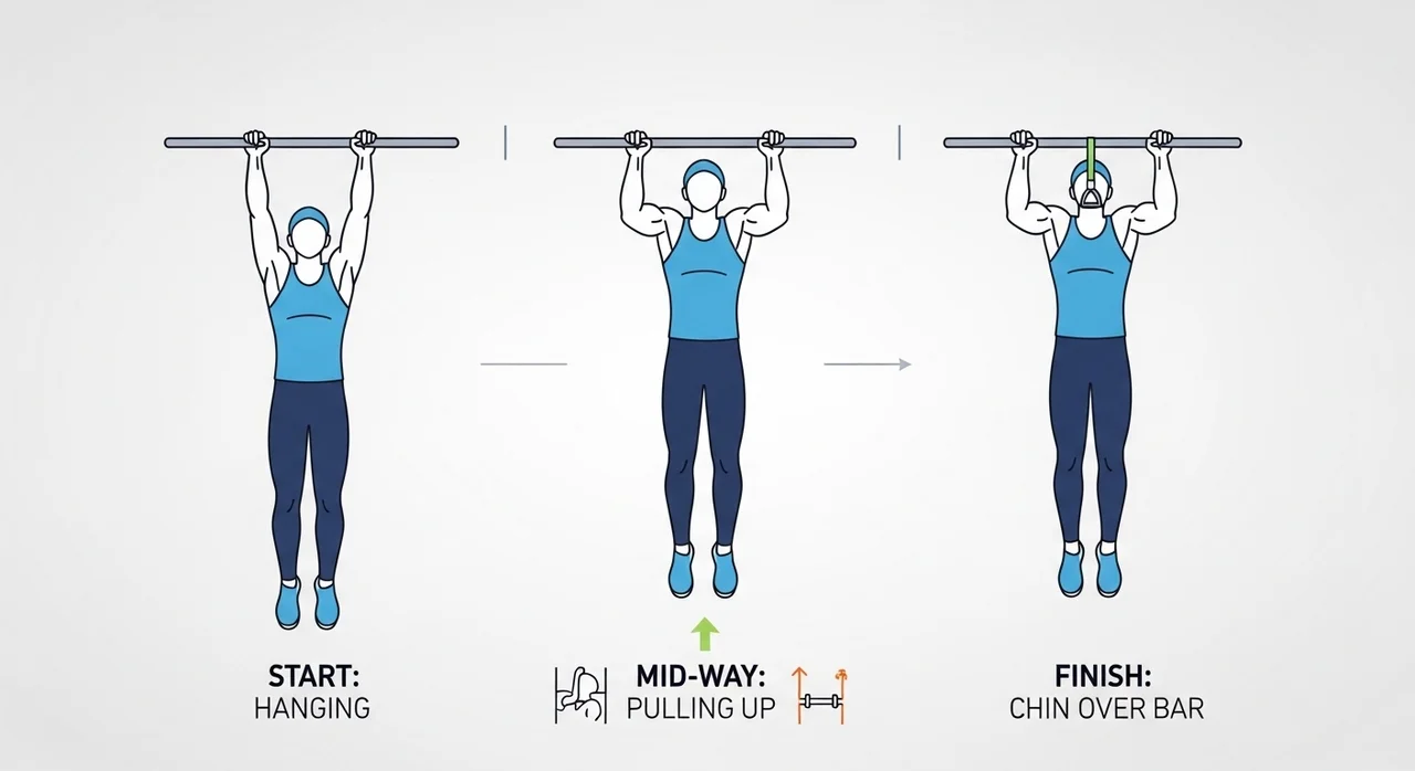 턱걸이 성공을 위한 5단계 로드맵