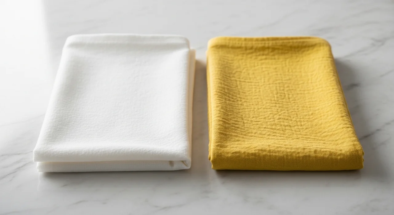 일반 행주 vs 비스코스 행주, 무엇이 다를까?