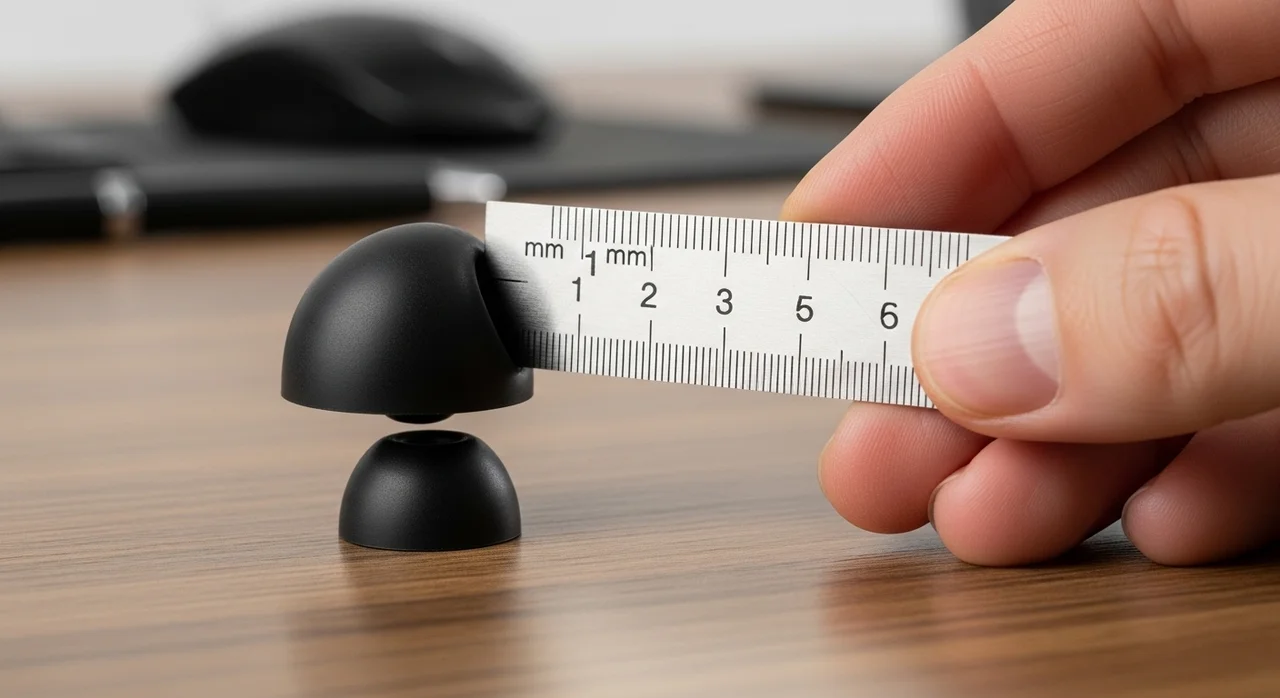 실패 없는 이어팁 사이즈 선택 3단계