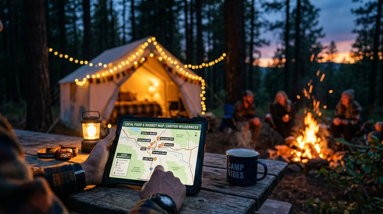 캠핑장 근처 맛집 찾는 노하우 5가지! 실패 없는 현지인 식당 찾기