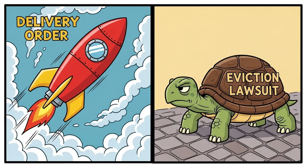 6개월이 지났다면? 인도명령 vs 명도소송