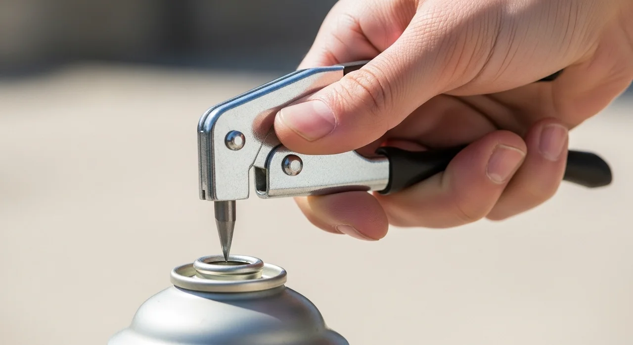 부탄가스와 캔류, 안전하게 버리는 3단계