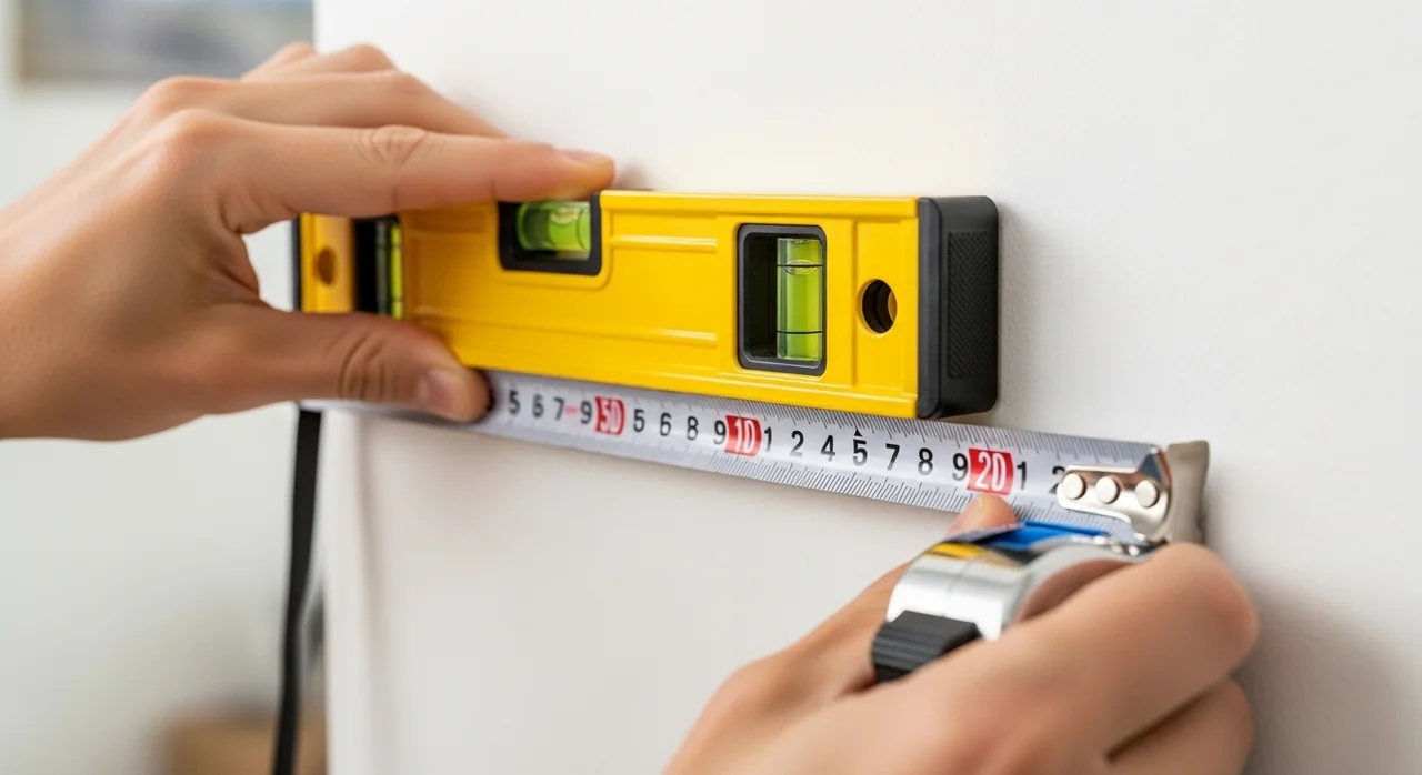 액자 설치 시 주의사항