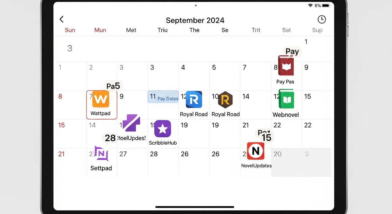 주요 플랫폼 및 계약 형태별 정산일 비교