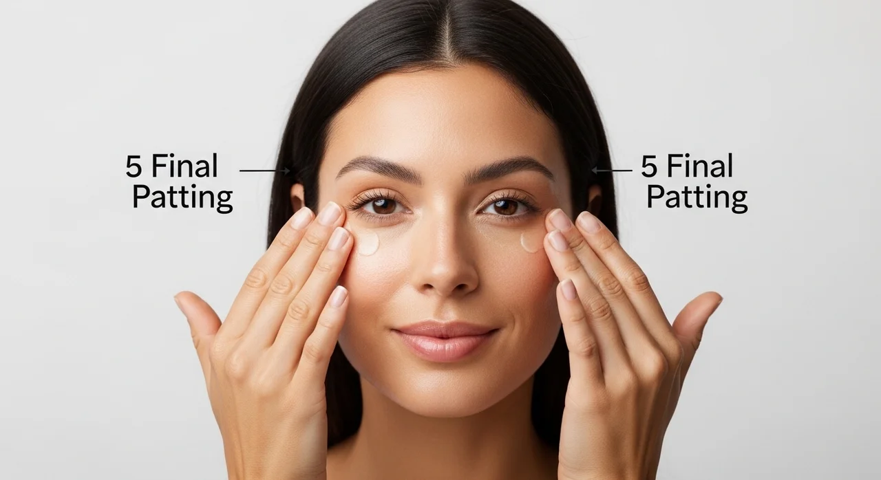 눈 시림 방지를 위한 선크림 바르는 4단계 방법