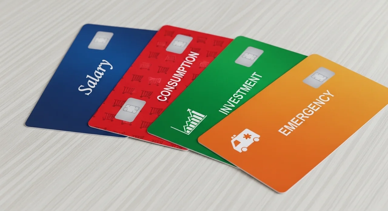 돈이 흐르는 길을 만드는 '통장 쪼개기' 3단계