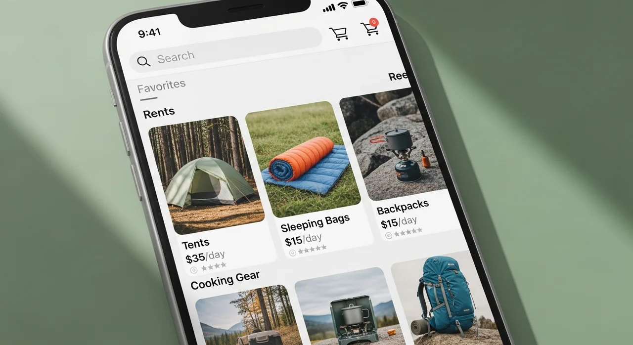 차박 캠핑 용품 대여 서비스 예상 비용 및 패키지 구성