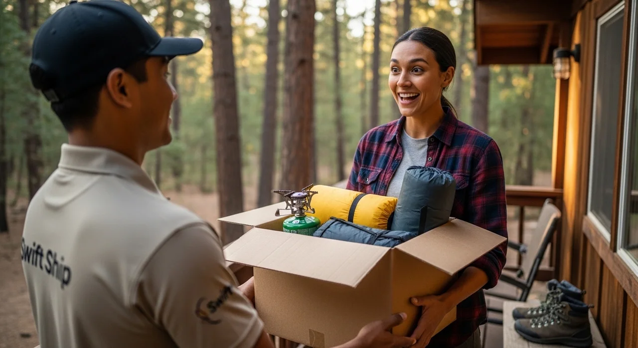 차박 캠핑 용품 대여 서비스 이용 방법 (4단계)