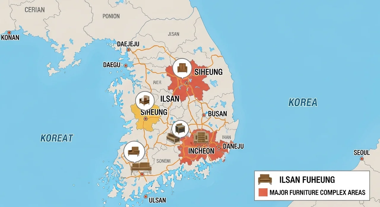 주요 가구단지 특징 및 장단점 비교