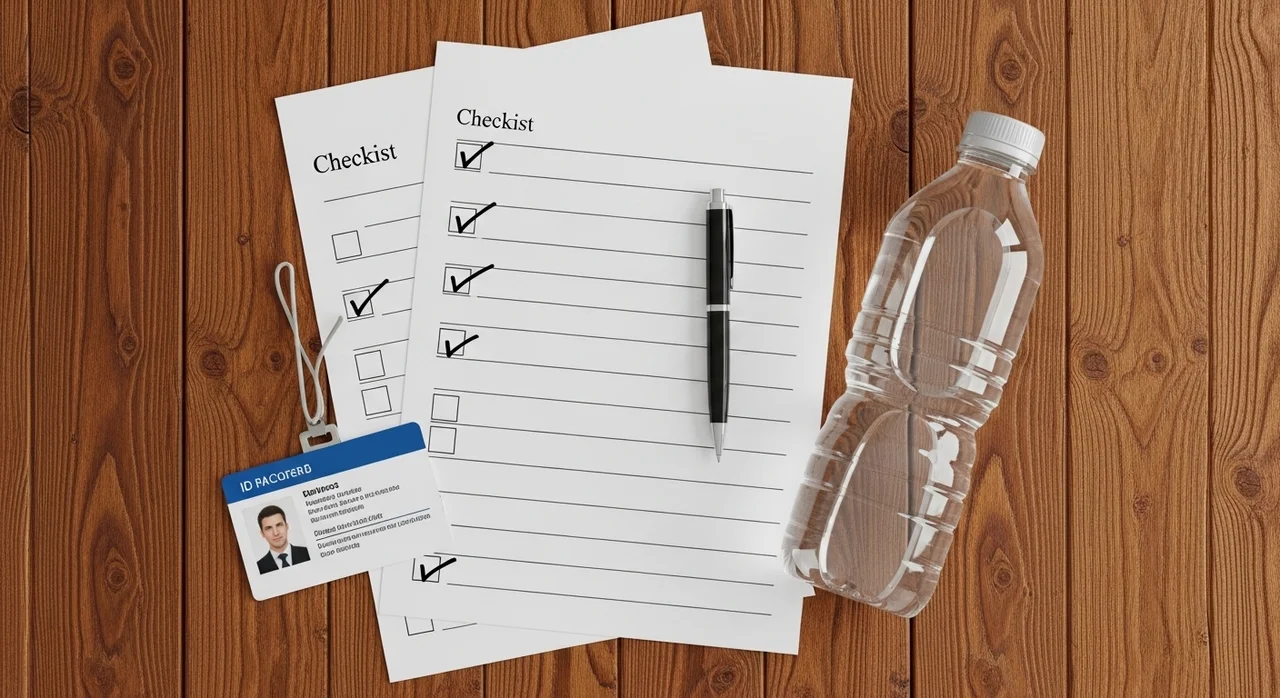 시험 당일 당황하지 않는 준비물 체크리스트