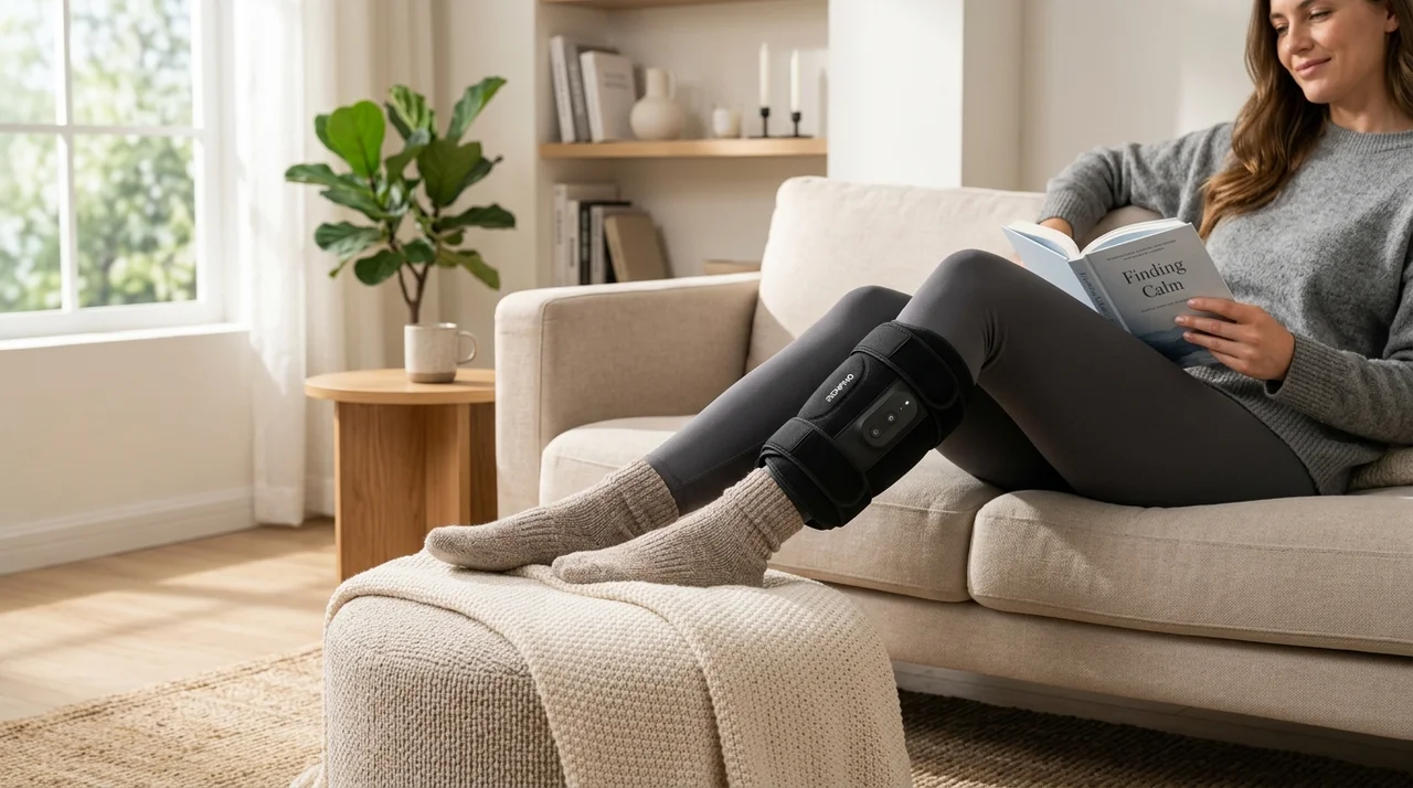 종아리 마사지기 효과적인 사용법 5가지: 부종 빼는 골든타임과 주의사항