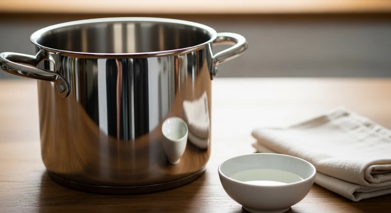 스테인리스 냄비의 무지개 얼룩과 연마제 제거법