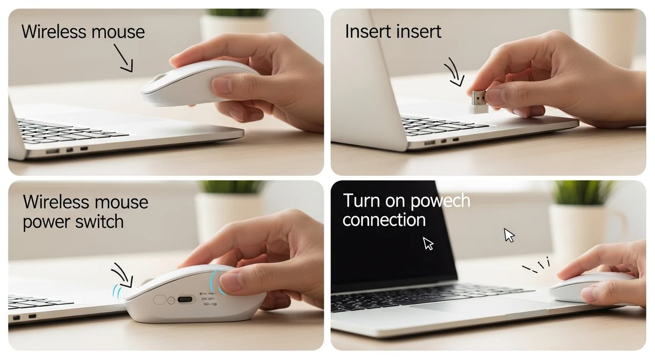 연결부터 설정까지, 무소음 마우스 200% 활용법