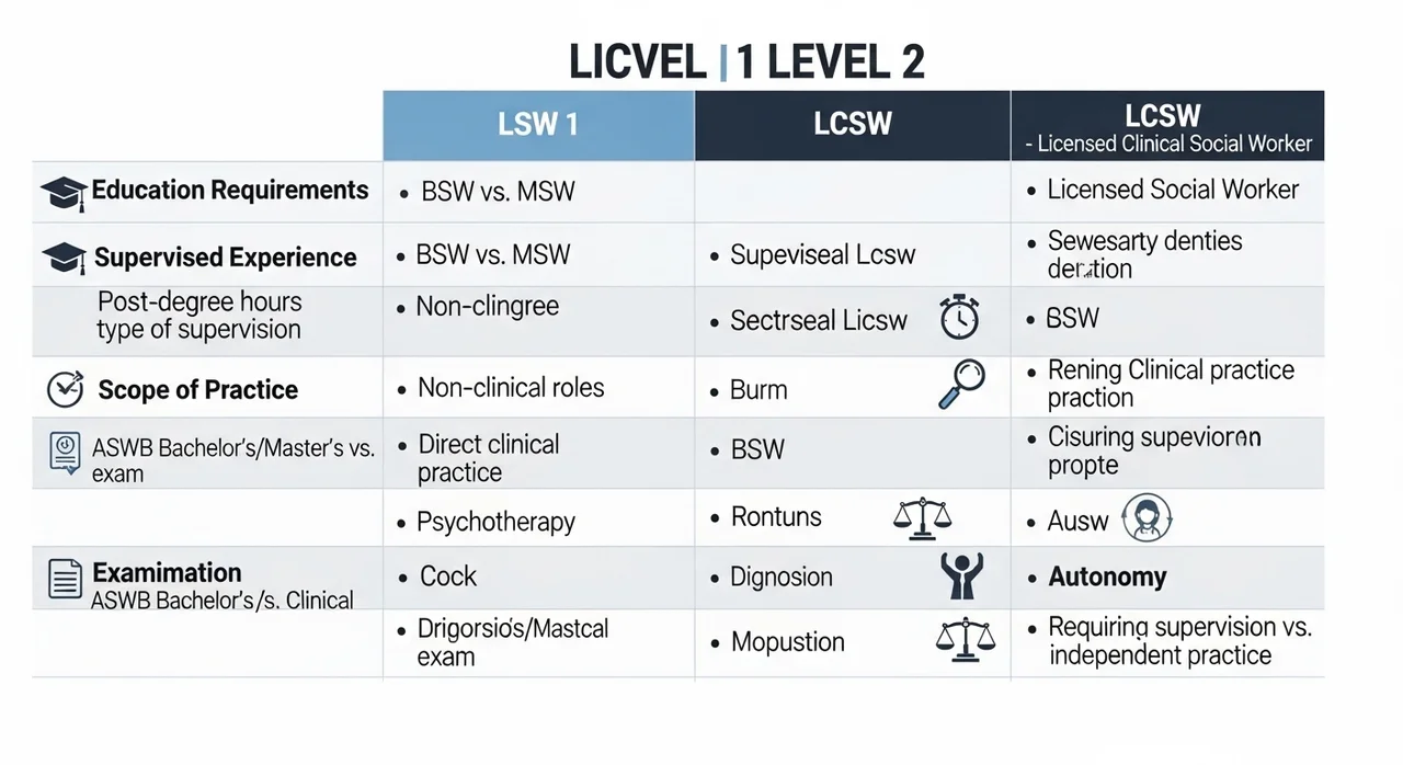 한눈에 비교하는 1급 vs 2급 주요 특징