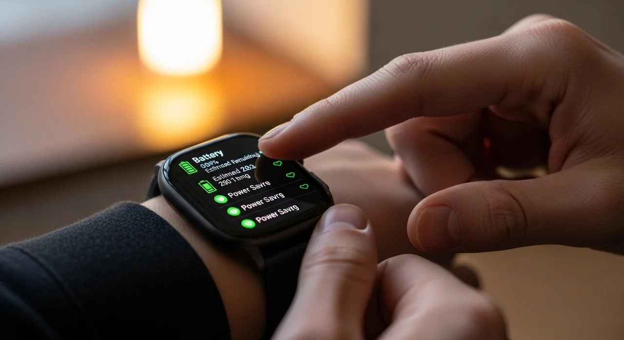 스마트워치 배터리 고민, 설정 하나로 해결할 수 있어요