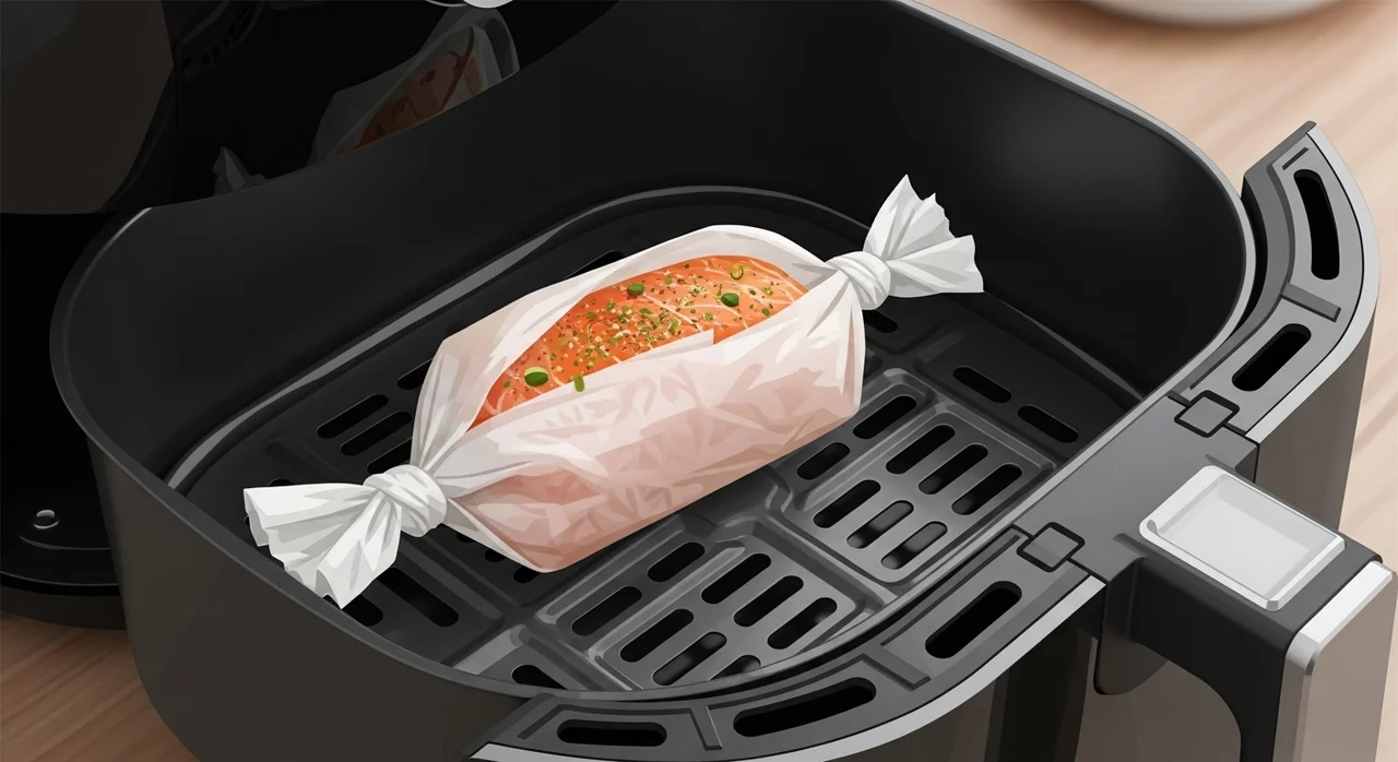 냄새를 가두는 종이호일 밀봉 조리법