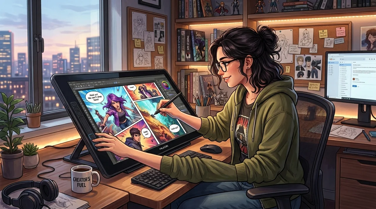 웹툰 작가 데뷔 경로 4가지와 수익 구조 완벽 분석 가이드